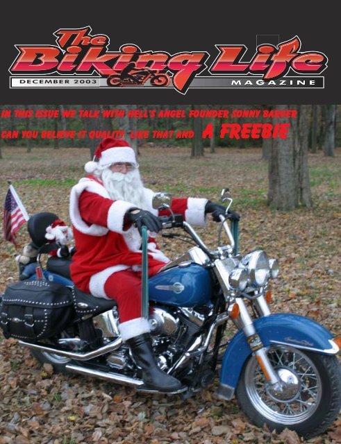 in this issue we talk with hell's angel founder Sonny ... - Biking Life