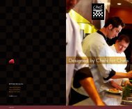 Designed by Chefs for Chefs® - Chef Revival