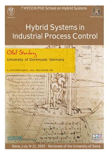 Hybrid Systems in Industrial Process Control Olaf Stursberg