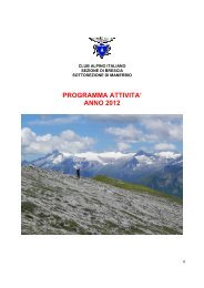 Calendario attività 2012 [PDF] - CAI Manerbio