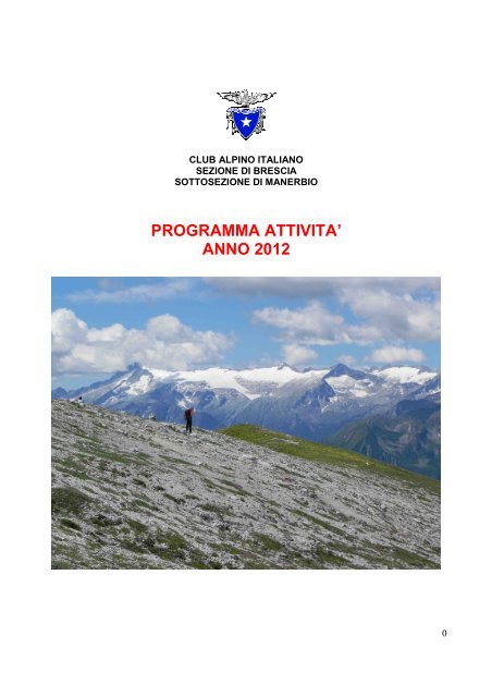 Calendario Attivita 2012 Pdf Cai Manerbio cai manerbio calendario 2021