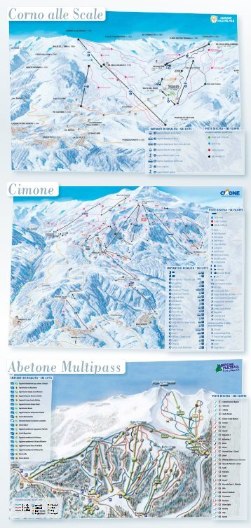 Corno alle Scale Cimone Abetone Multipass Abetone Mult Abetone ...