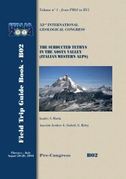 B02 - Centro di Documentazione della Società Geologica Italiana