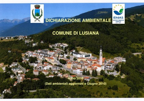 DICHIARAZIONE AMBIENTALE COMUNE DI LUSIANA