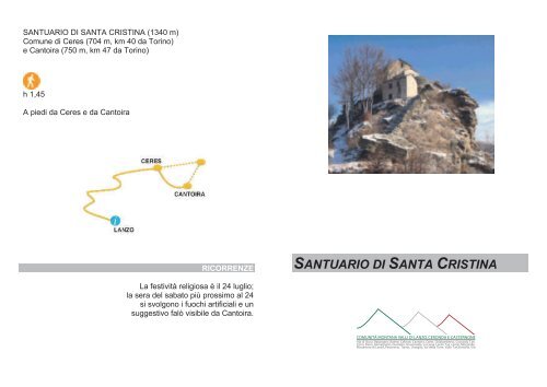 Le Passeggiate - Comunità montana Valli di Lanzo, Ceronda e ...