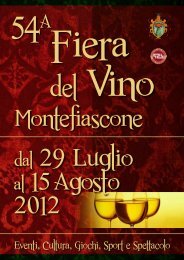 Scarica il programma completo della Fiera del Vino - PleinAir