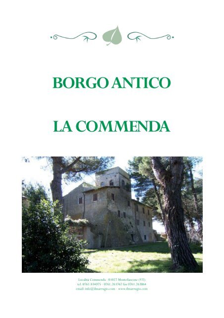 Antico Borgo La Commenda - Il Marrugio