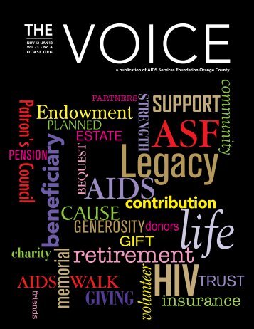 The Voice (November 2012 – January 2013) - AIDS Services ...