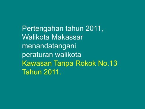 Lesson learned from Makassar Tobacco Control1.pdf - Kebijakan ...