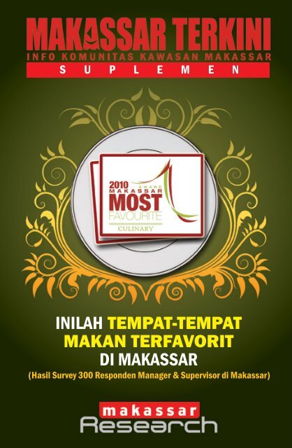 inilah tempat-tempat makan terfavorit di makassar - Mmf-award.com