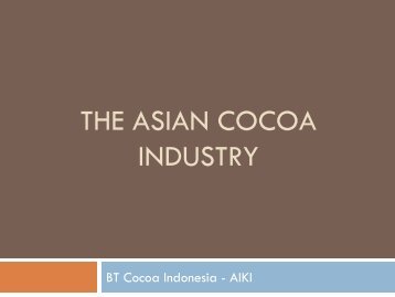 ASIA COCOA INDUSTRY