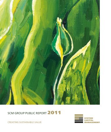 SCM GROUP PUBLIC REPORT 2011