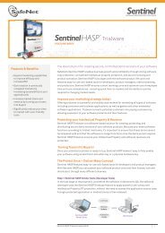 Sentinel HASP Trialware.pdf - Bangkok Systems & Software