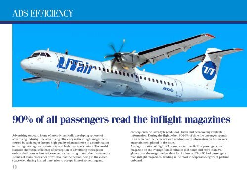 UTair is the airline with the largest routing network in Russia!