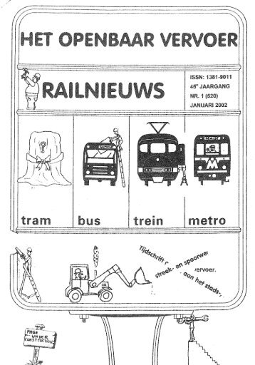 twee kolommen - Het Openbaar Vervoer / Railnieuws