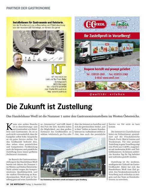 Die Wirtschaft Nr. 45 vom 11. November 2011