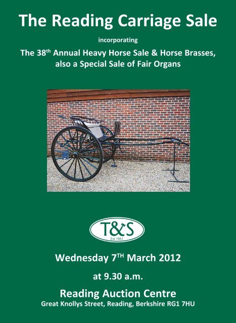 The Reading Carriage Sale - Thimbleby & Shorland