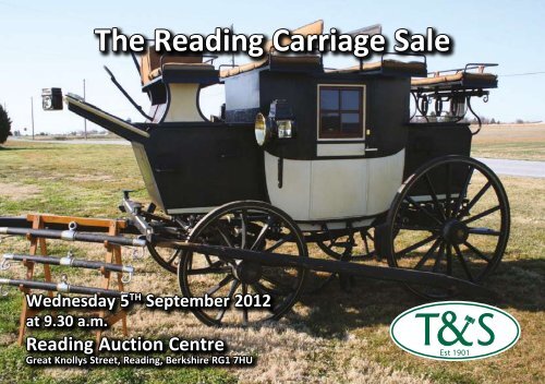 The Reading Carriage Sale - Thimbleby & Shorland