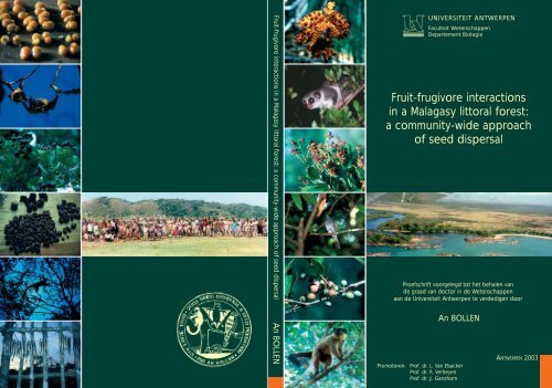 Fruit-frugivore interactions in a Malagasy littoral forest - Universiteit ...