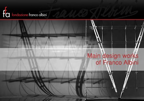 opere principali_Design_eng.qxd - Fondazione Franco Albini