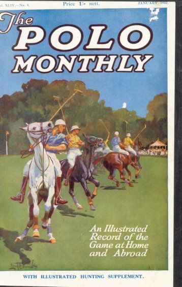 1932 Dec - Hurlingham Polo Association