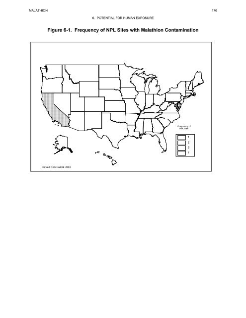 toxicological profile for malathion - Agency for Toxic Substances and ...