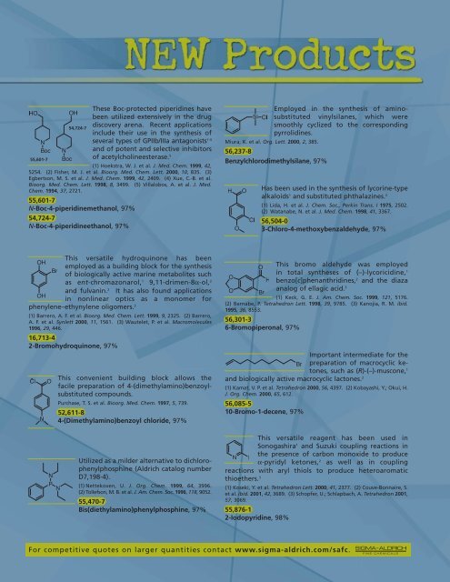 DEDICATED TO PROFESSOR HC BROWN ON HIS ... - Sigma-Aldrich