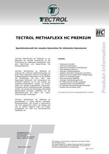 TECTROL MethaFlexx HC Premium - TerraVis