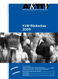 KV Aktiv im .pdf- Format herunter laden - KV Bern