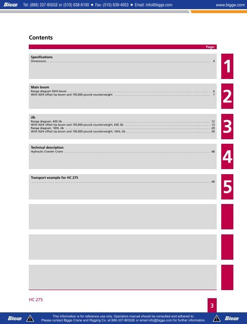 Demag Hc 510 Load Chart