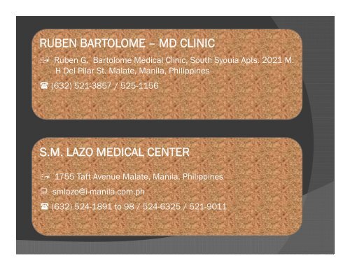 Lists of GAMCA Clinics - Abba Personnel Services, Inc.