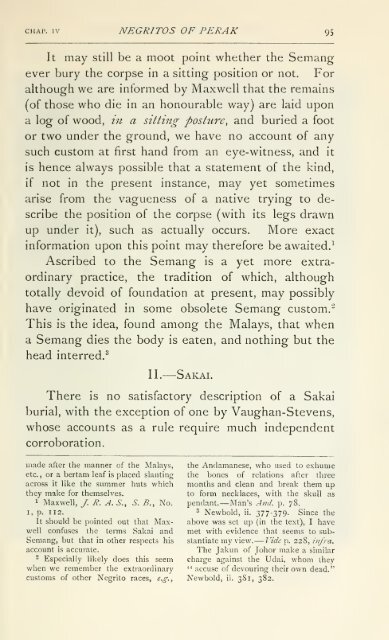 Pagan races of the Malay Peninsula - Sabrizain.org