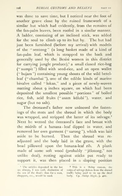 Pagan races of the Malay Peninsula - Sabrizain.org