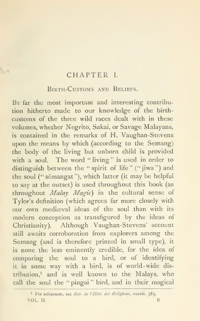 Pagan races of the Malay Peninsula - Sabrizain.org