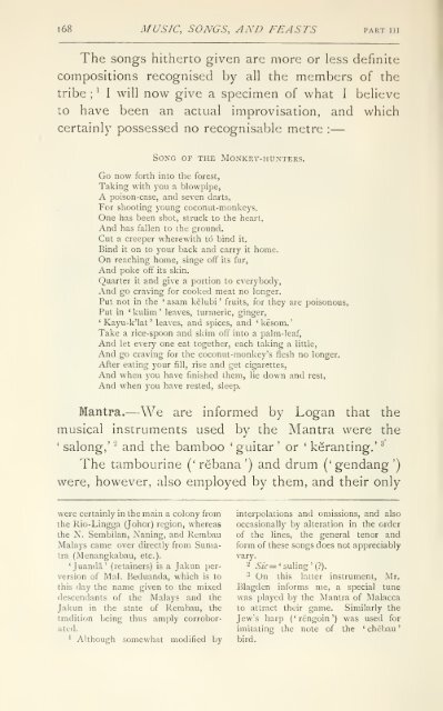 Pagan races of the Malay Peninsula - Sabrizain.org