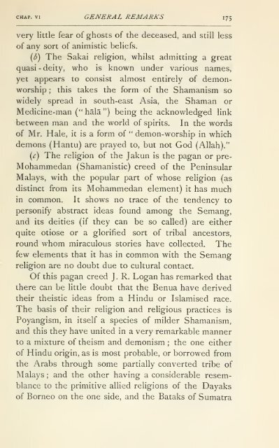 Pagan races of the Malay Peninsula - Sabrizain.org