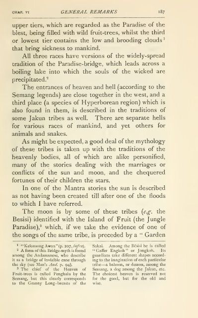 Pagan races of the Malay Peninsula - Sabrizain.org