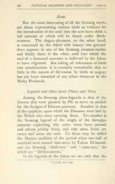 Pagan races of the Malay Peninsula - Sabrizain.org