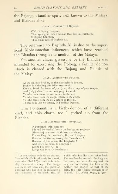 Pagan races of the Malay Peninsula - Sabrizain.org