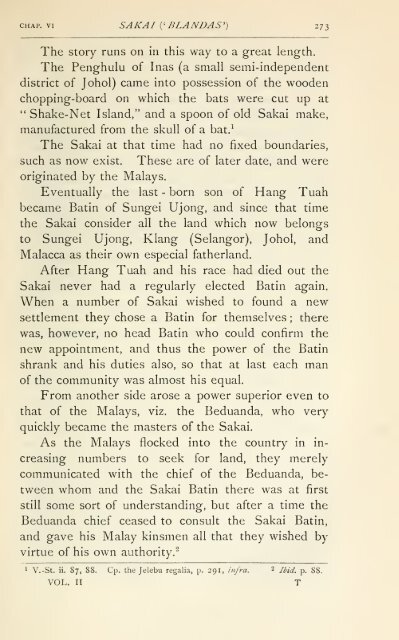 Pagan races of the Malay Peninsula - Sabrizain.org