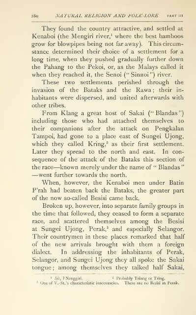 Pagan races of the Malay Peninsula - Sabrizain.org