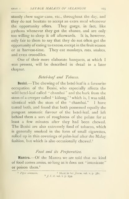 Pagan races of the Malay Peninsula - Sabrizain.org