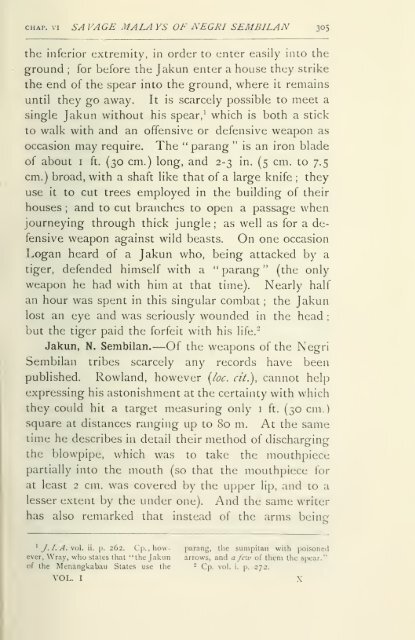 Pagan races of the Malay Peninsula - Sabrizain.org