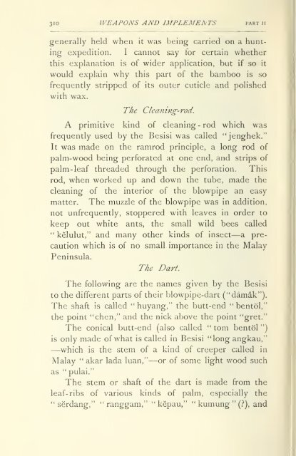 Pagan races of the Malay Peninsula - Sabrizain.org