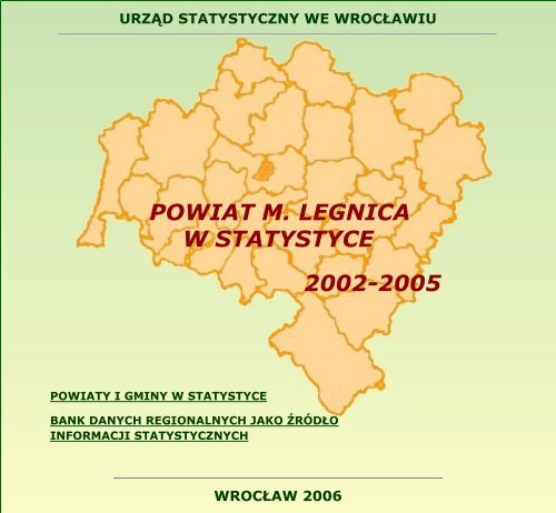 POWIAT M. LEGNICA W STATYSTYCE - Główny Urząd Statystyczny