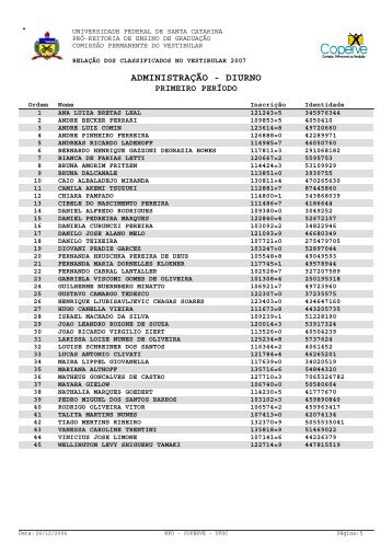 ADMINISTRAÇÃO - DIURNO - Educação