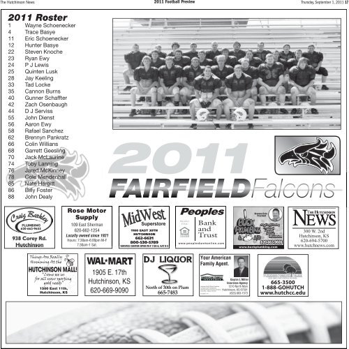 Fall Sports Preview 2011 - The Hutchinson News