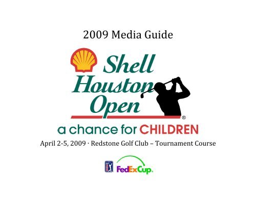 09 Media Guide The Shell Houston Open 09 Media Guide The Shell Houston Open