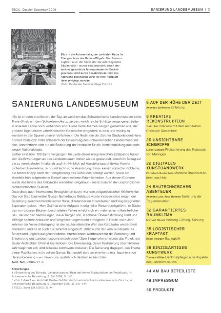 SANIERUNG LANDESMUSEUM