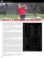 2010-11 SEASON IN REVIEW - Ohio State Buckeyes